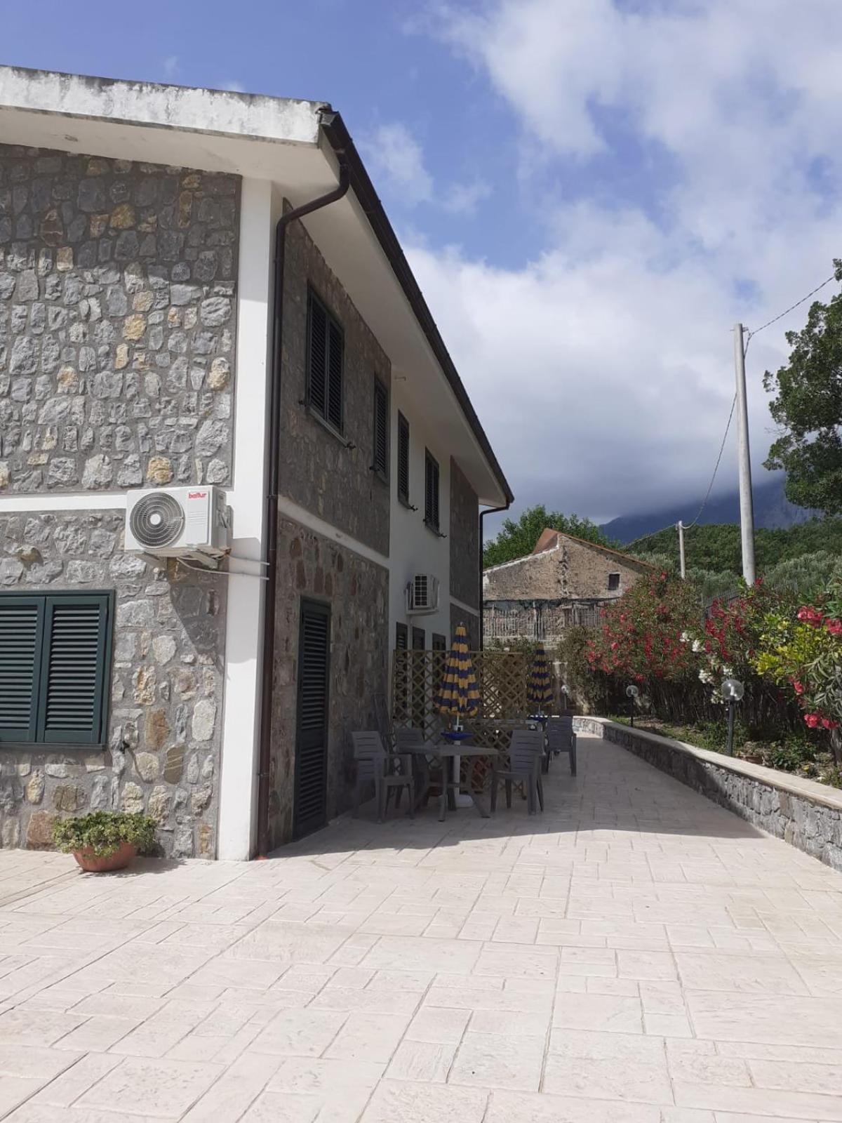 Gasthaus Bel Tempio San Giovanni a Piro Exterior foto